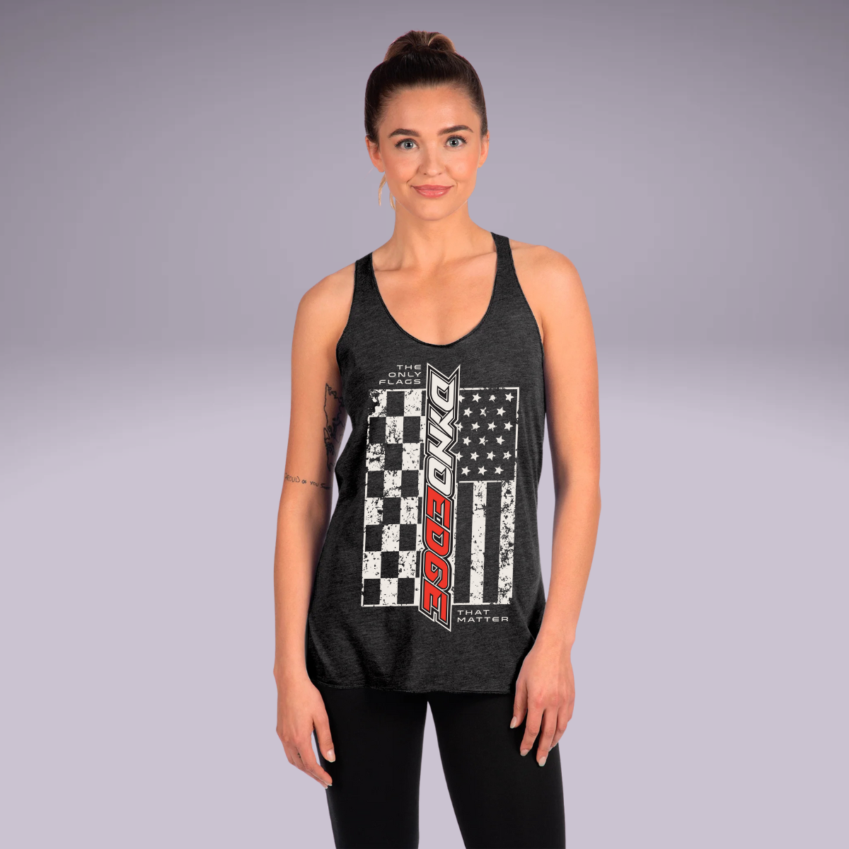 Only Flags that Matter - Women's Tri-Blend Racerback Tank